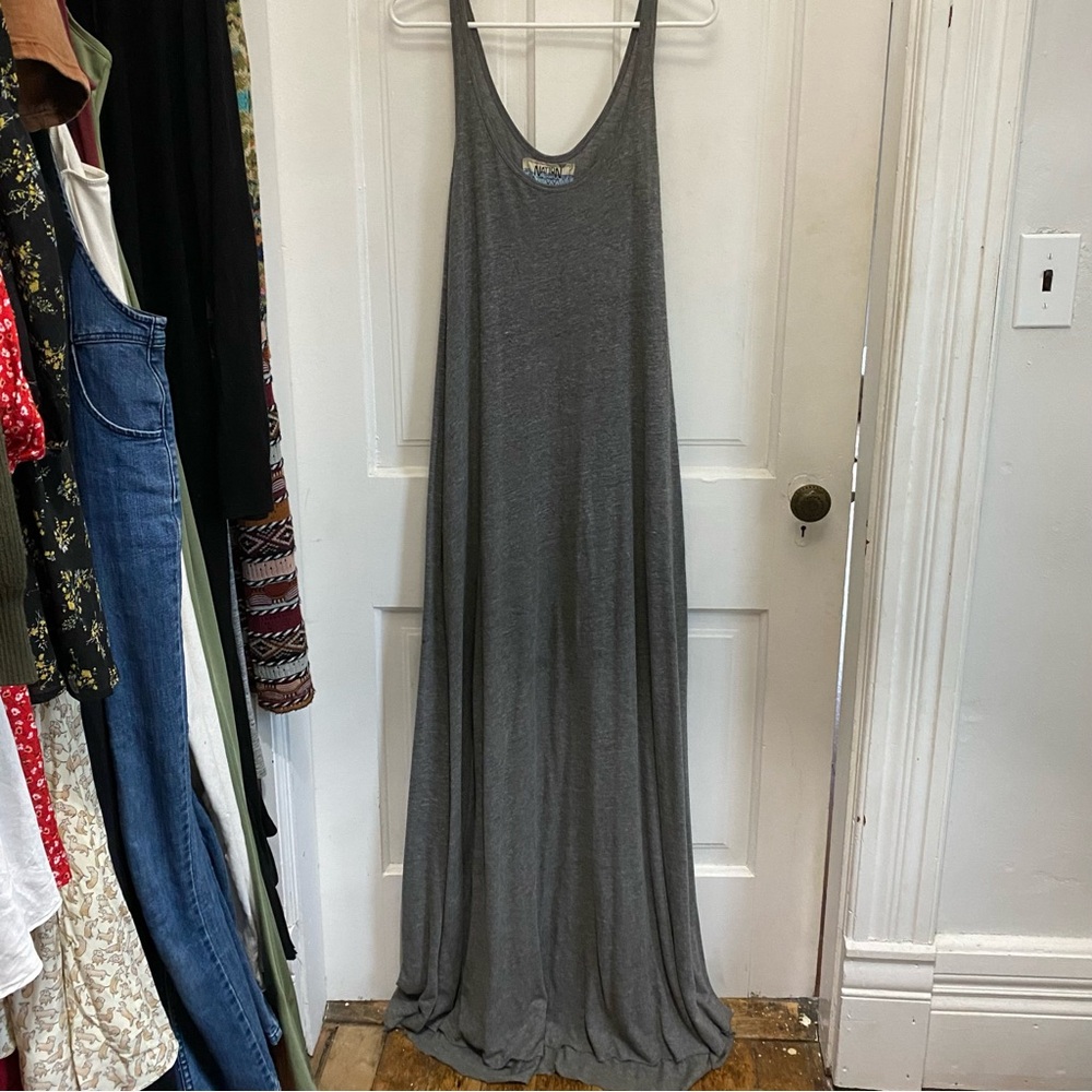 Jersey Cotton 🩶 Maxi Dress